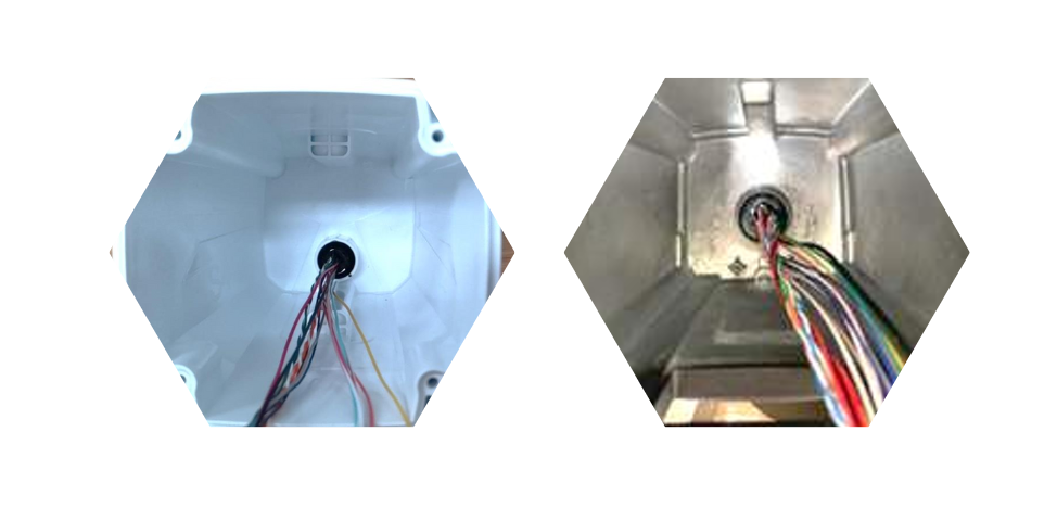 摄像头尾部引线防水密封