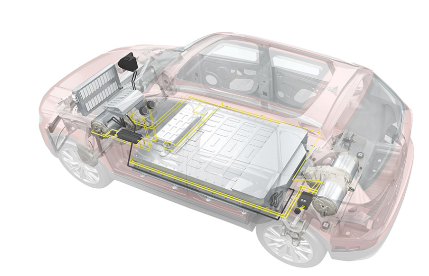 电池组进行密封