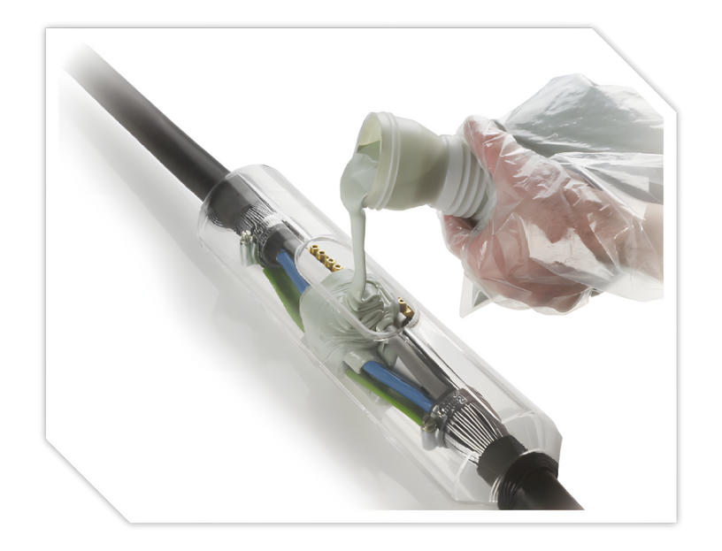 电力接线盒电缆附件灌封