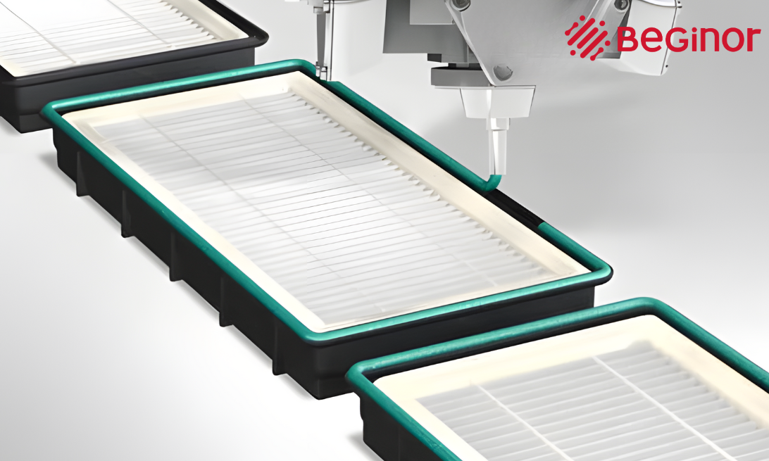 热交换器铝箔密封粘接方案