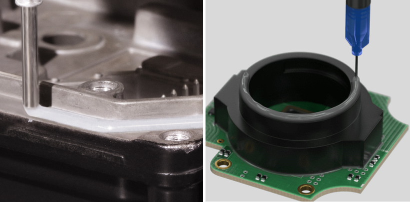 电子设备中的粘合和密封