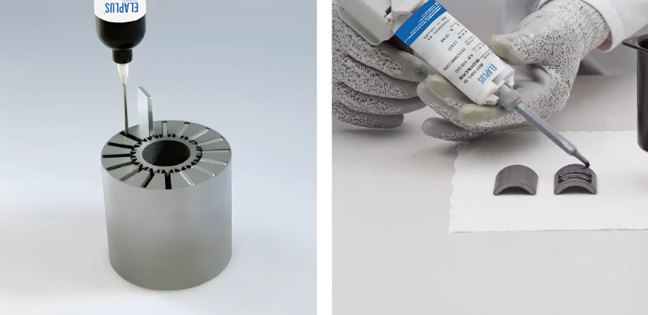 磁性材料粘接 磁性材料粘接