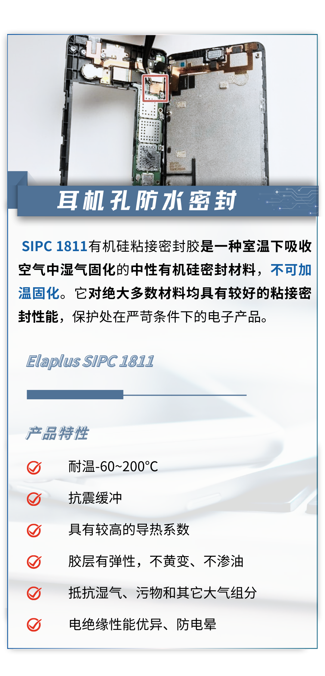 USB防水密封 / 耳机孔防水 USB防水密封 / 耳机孔防水